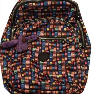Kipling Large Seoul Print Backpack.